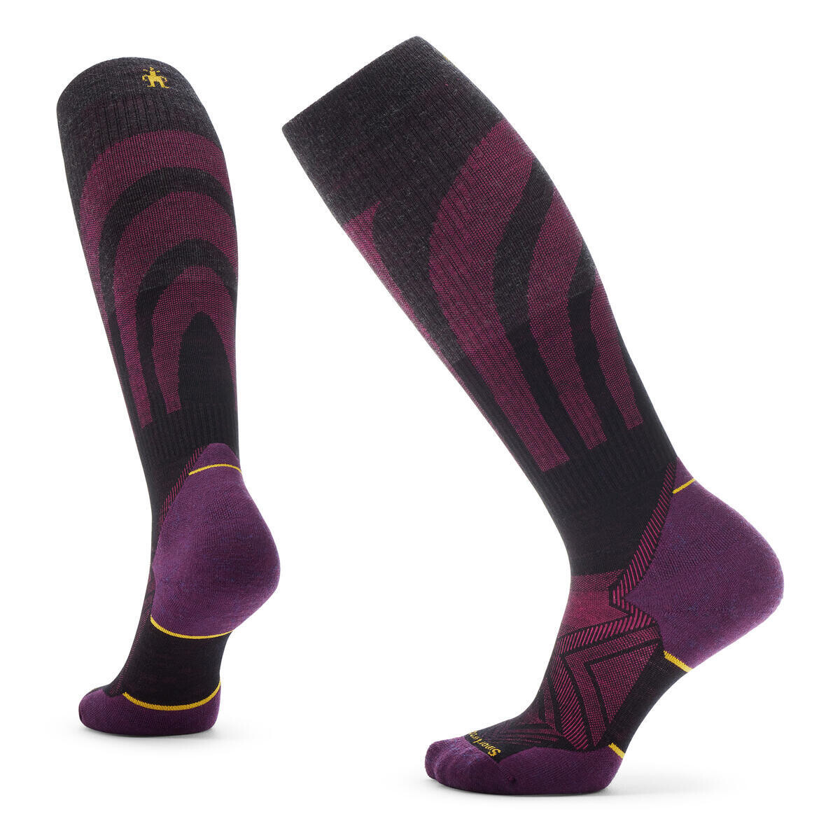 SMARTWOOL Women's Run Targeted Cushion Compression, Black velikost: 42-45 (L)