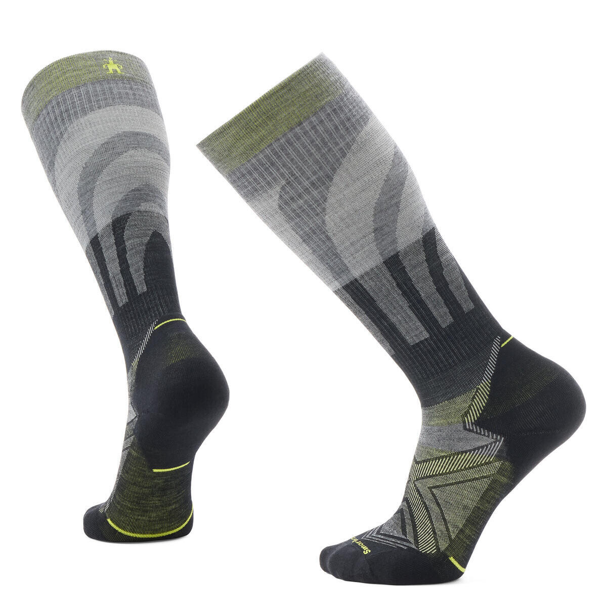SMARTWOOL Run Targeted Cushion Compression OTC Soc, Medium Gray velikost: 42-45 (L)