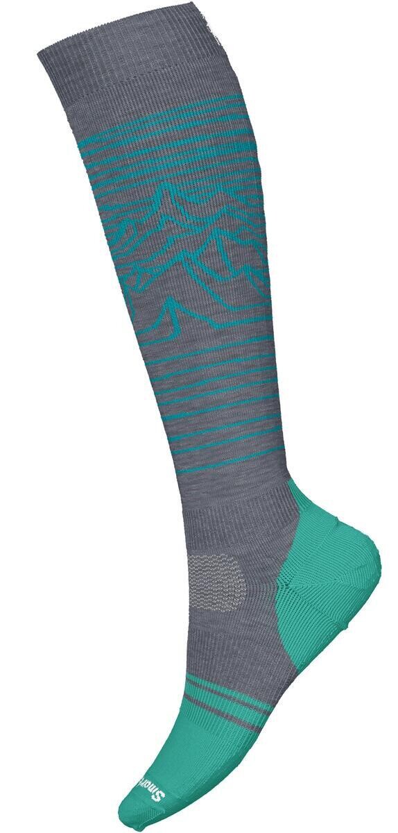 SMARTWOOL Snowboard Full Cushion Iguchi OTC Socks, Medium Gray velikost: 42-45 (L)