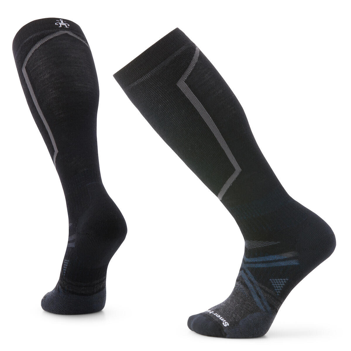 SMARTWOOL Ski Full Cushion OTC Socks, Black velikost: 42-45 (L)
