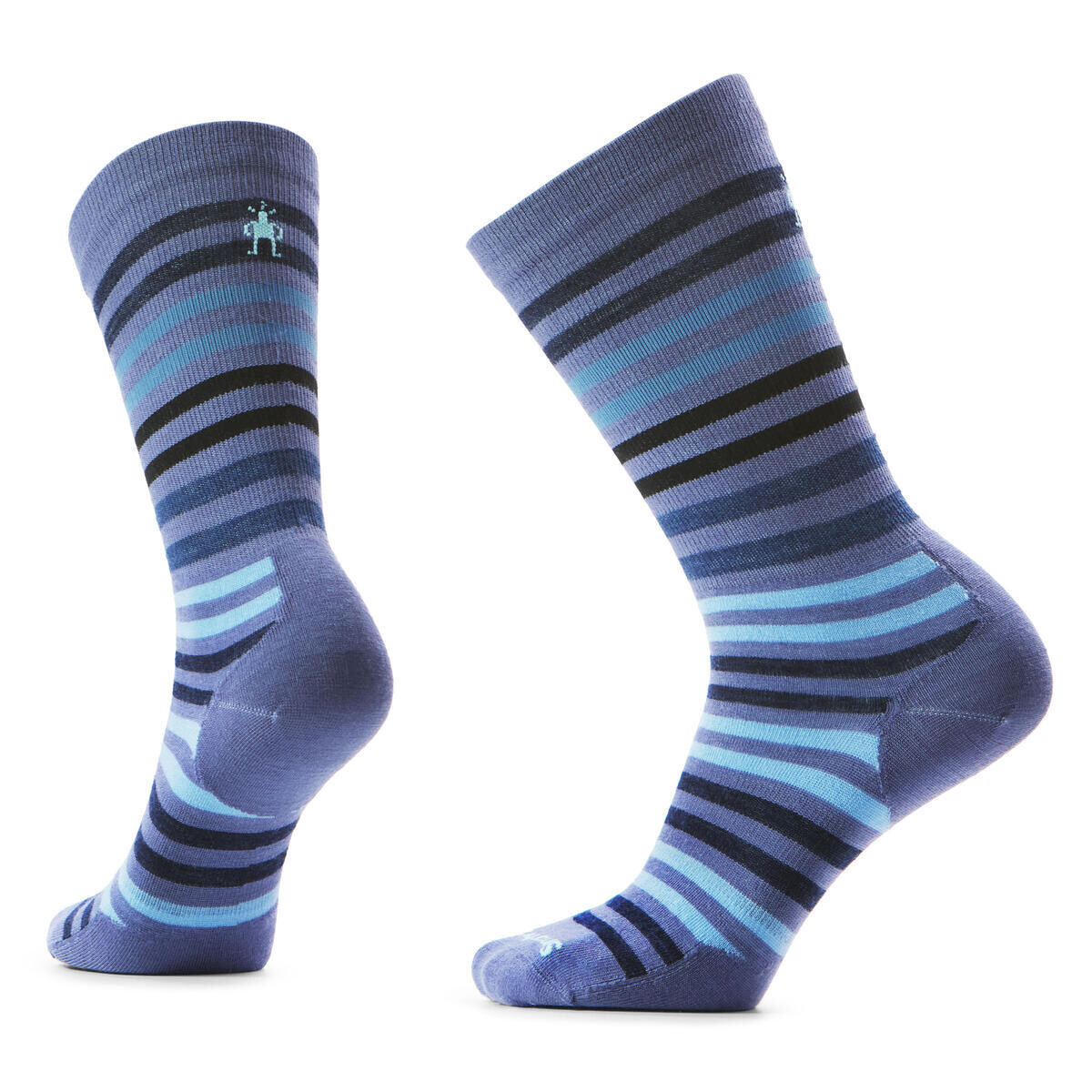SMARTWOOL Everyday Spruce Street Crew Socks, Nightfall Blue velikost: 42-45 (L)