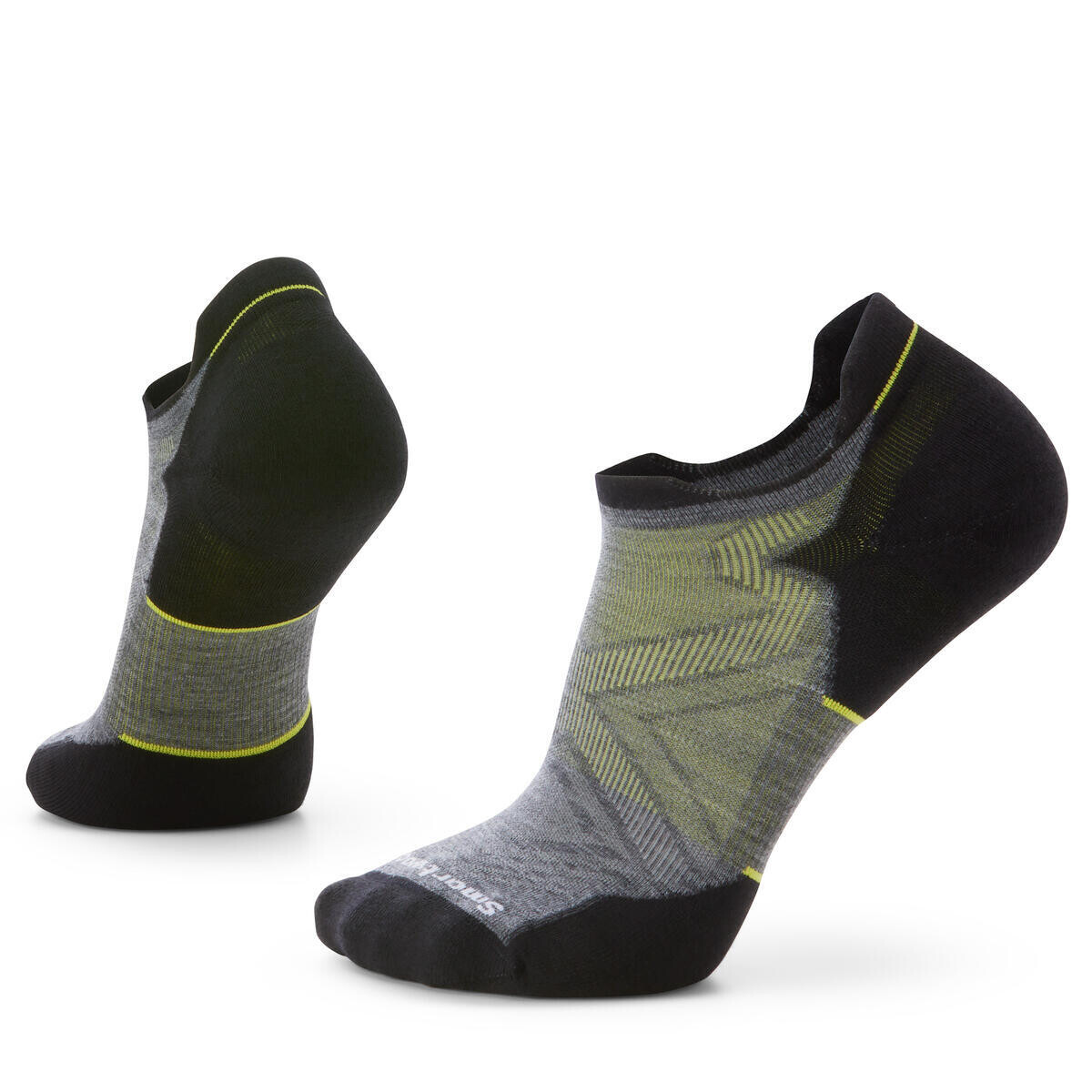 SMARTWOOL Run Targeted Cushion Low Ankle Socks, Medium Gray velikost: 42-45 (L)