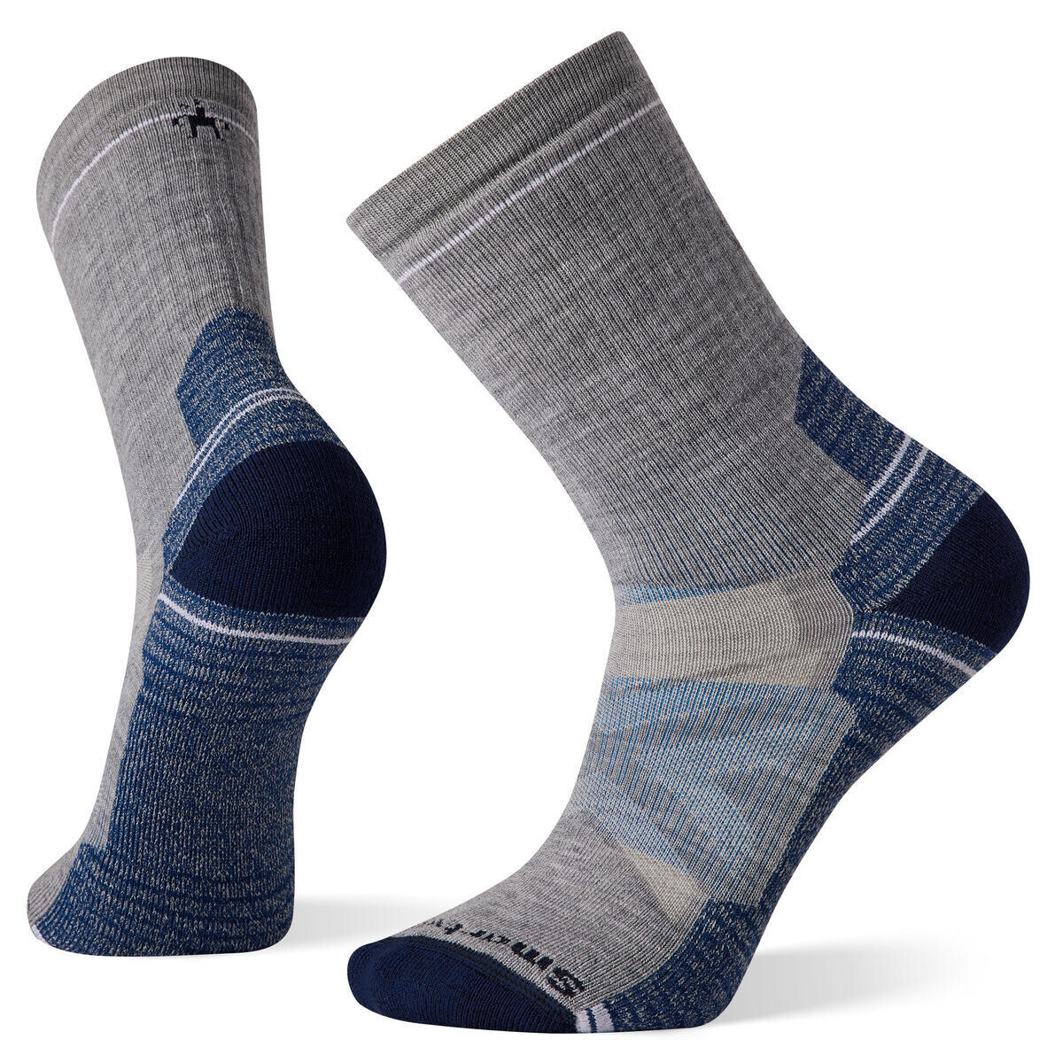 SMARTWOOL Hike Full Cushion Crew Socks, Light Gray velikost: 42-45 (L)