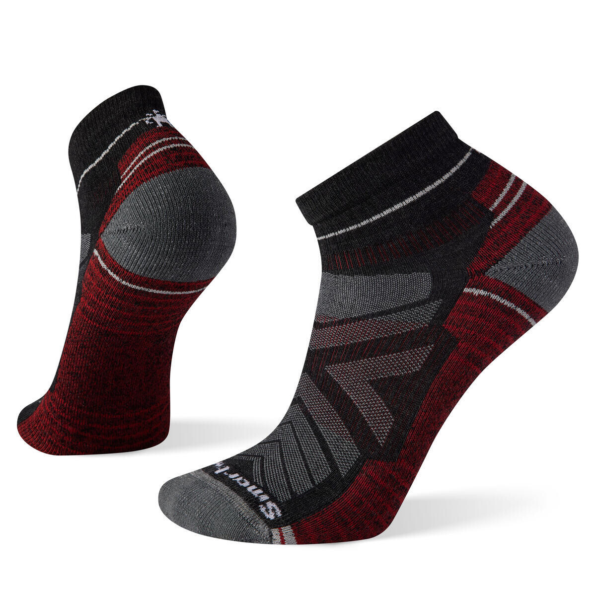 SMARTWOOL Hike Light Cushion Ankle Socks, Charcoal velikost: 42-45 (L)