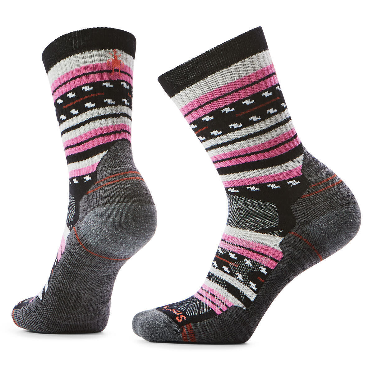 SMARTWOOL Women's Hike Light Cushion Margarita Cre, Black velikost: 42-45 (L)
