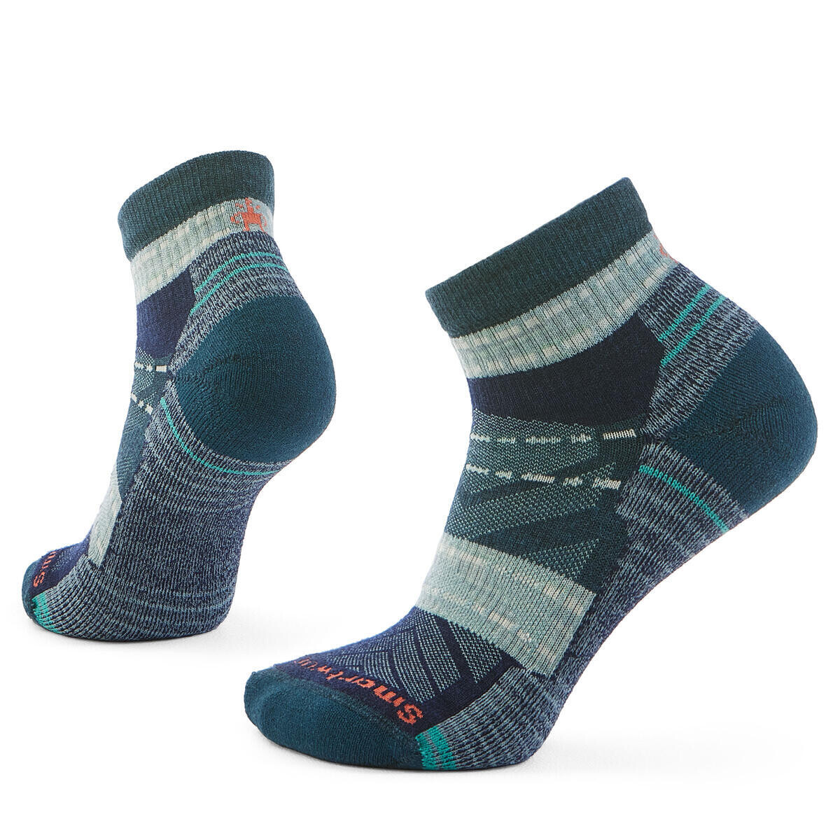SMARTWOOL Women's Hike Light Cushion Margarita Ank, Frosty Green velikost: 42-45 (L)