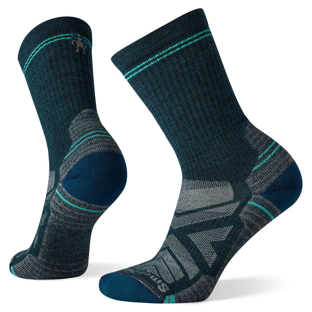 SMARTWOOL Women's Hike Light Cushion Crew Socks, Twilight Blue velikost: 42-45 (L)