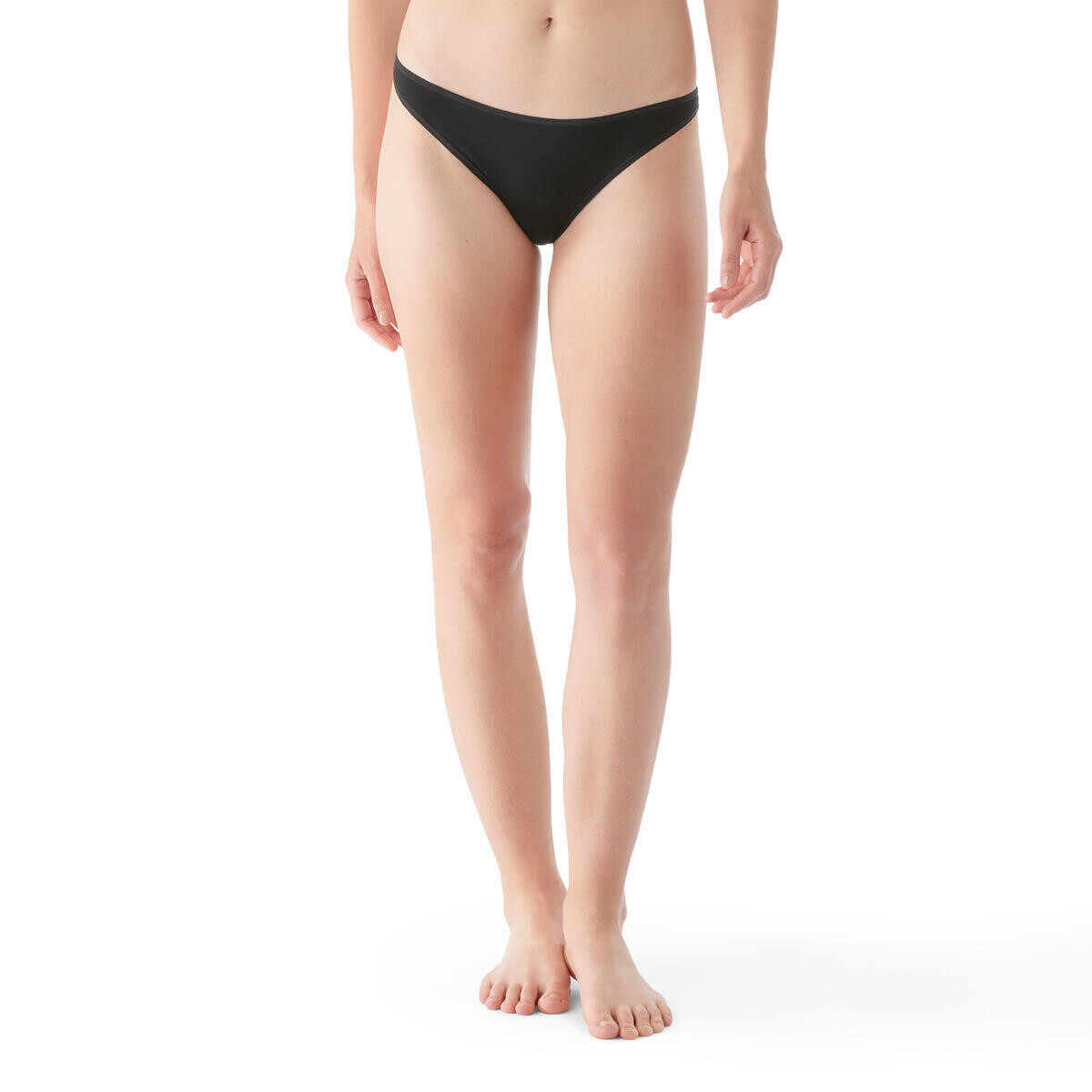SMARTWOOL Women's Everyday Merino Thong Boxed, Black velikost: M