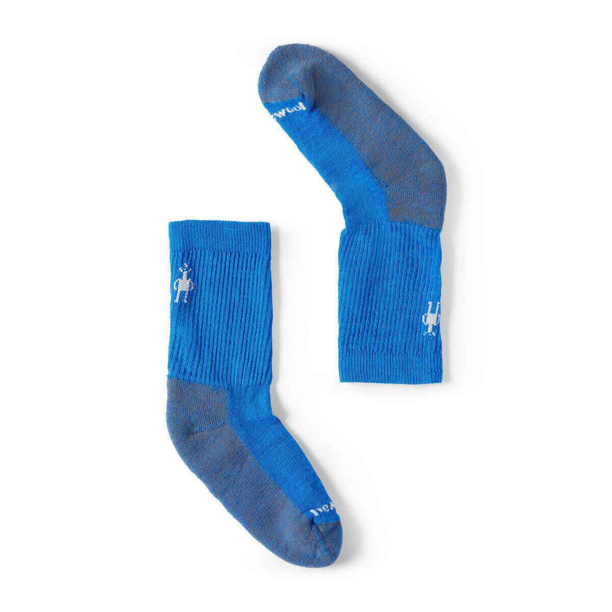 SMARTWOOL Kids' Hike Light Cushion Crew Socks, Laguna Blue velikost: L