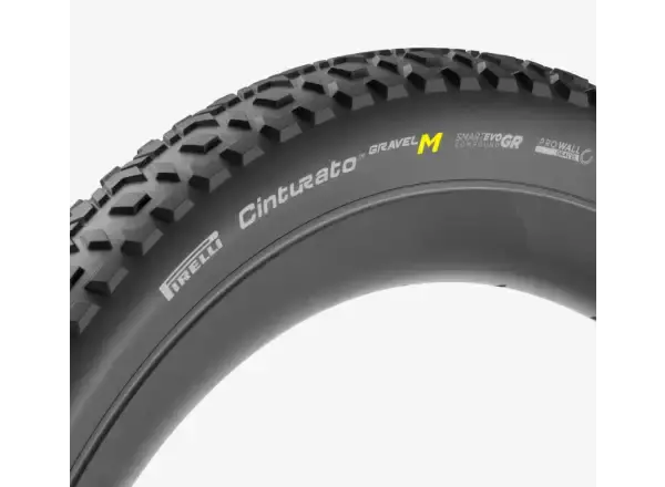 Pirelli Cinturato™ GRAVEL M High Perf., ProWALL, 120tpi, SmartEVO GR, plášť kevlar černý