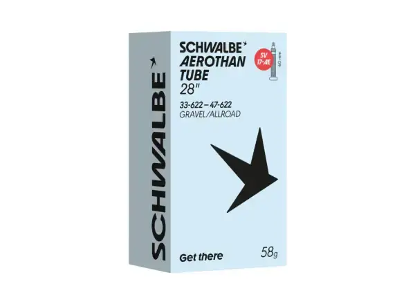 Schwalbe Tube AEROTHAN 33-47/622 SV17-AE, TPU, 40mm