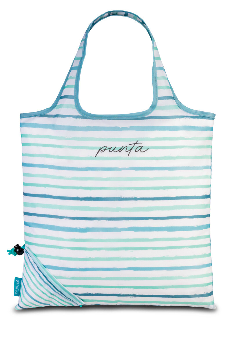 Skládací nákupní taška Punta Flow 12 L - modrá