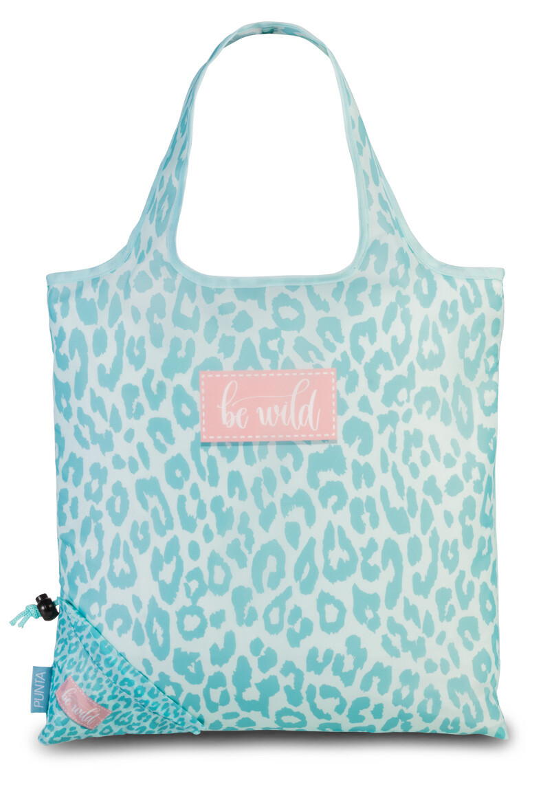 Skládací nákupní taška Punta Wilderness 12 L - modrá