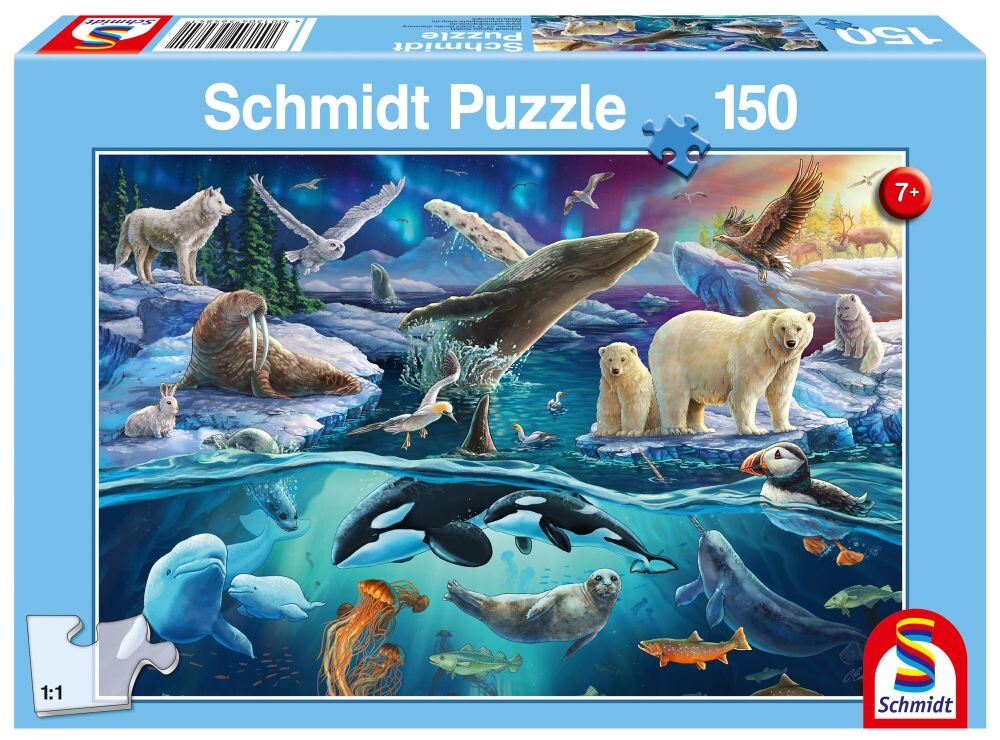 Schmidt Puzzle Arktická zvířata 150 dílků