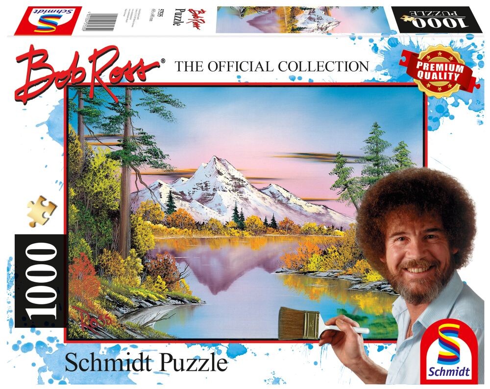 Schmidt puzzle BOB ROSS Odraz ve vodě 1000 dílků