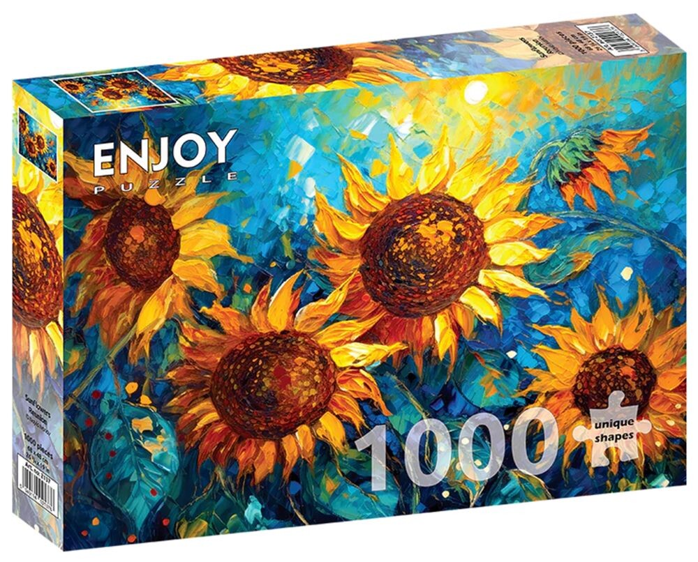 ENJOY Puzzle Setkání slunečnic 1000 dílků