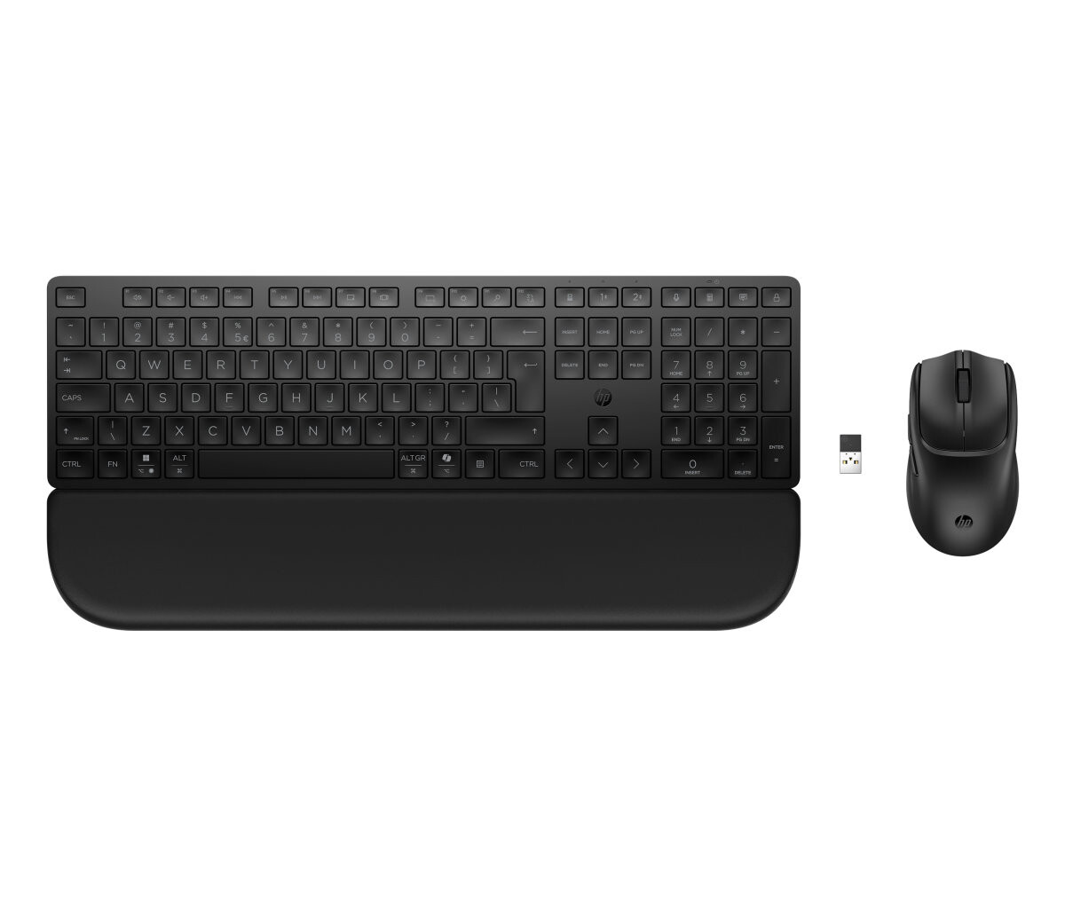 Bezdrátová klávesnice a myš HP 580C Multi-Device Dual-Mode with Palm Rest (BD5F2AA#BCM)