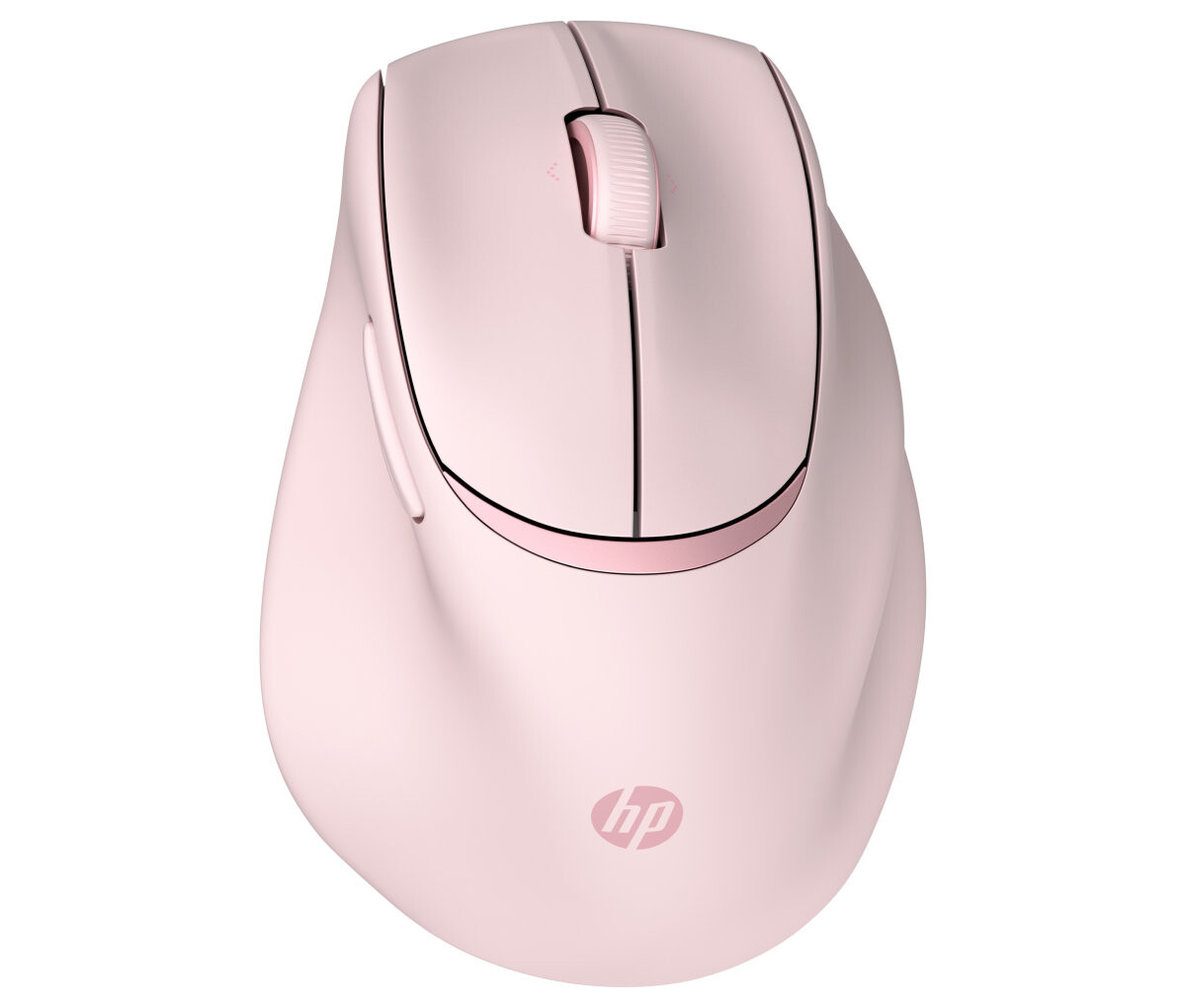 Bezdrátová myš HP Tilt Ergonomic Mouse 720M Pink (BH7N4AA#ABB)