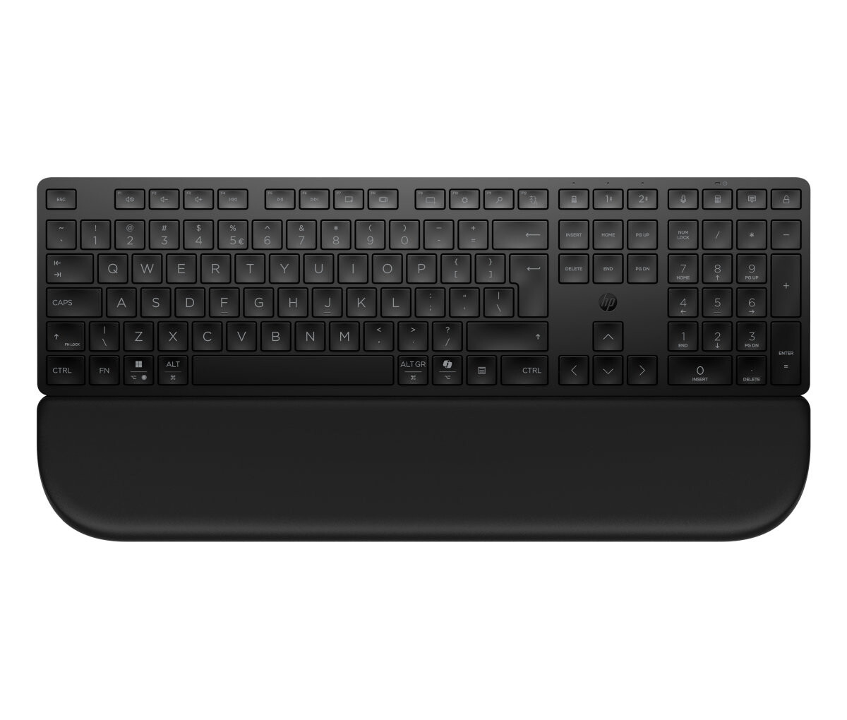 Bezdrátová klávesnice HP 580K Multi-Device Dual-Mode with Palm Rest (BD5F6AA#BCM)
