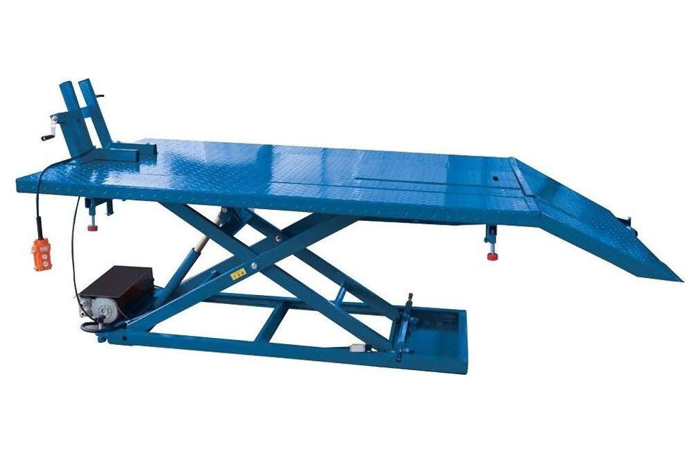 Zvedák pro motocykly a čtyřkolky plošinový, nosnost 600 kg - Marcotools 05.085.18