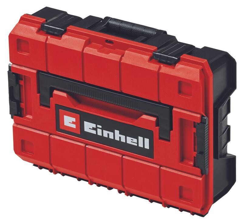 Systémový kufr E-Case S-C, 444x330x131 mm, červeno černý - Einhell