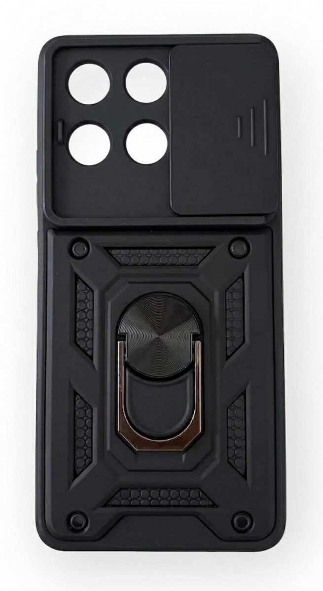 Kryt TopQ Armor Lens Motorola Moto G86 Power ultra odolný černý 174727