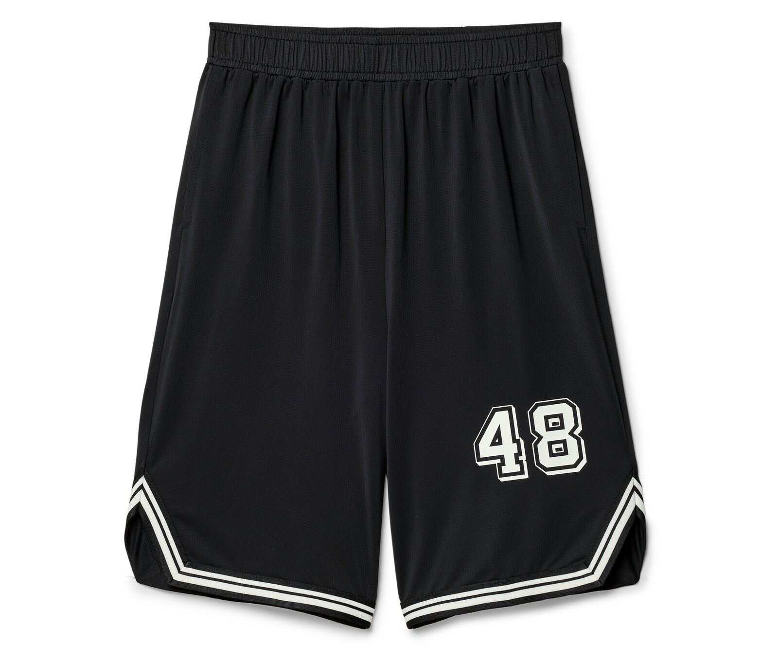 Tchibo - Dětské basketbalové šortky - vel. 122/128 - barva: černá