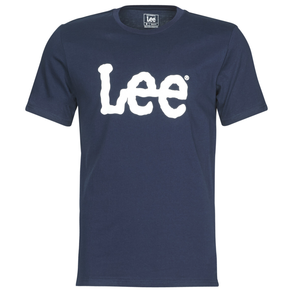 Lee  LOGO TEE SHIRT  Modrá