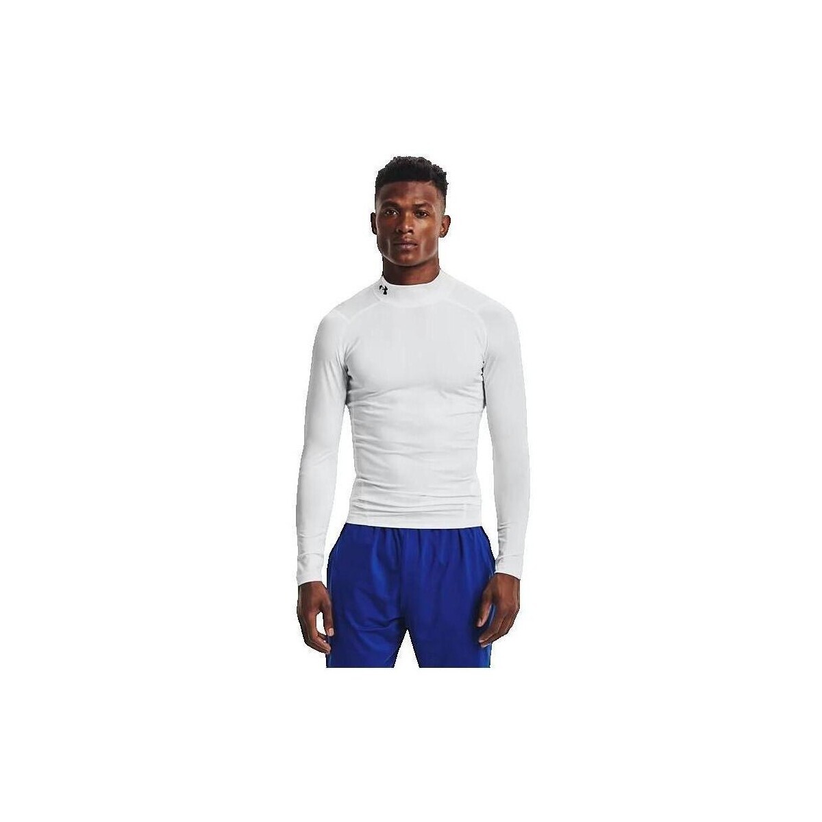 Under Armour  Heatgear Mock À Manches Longues  Bílá