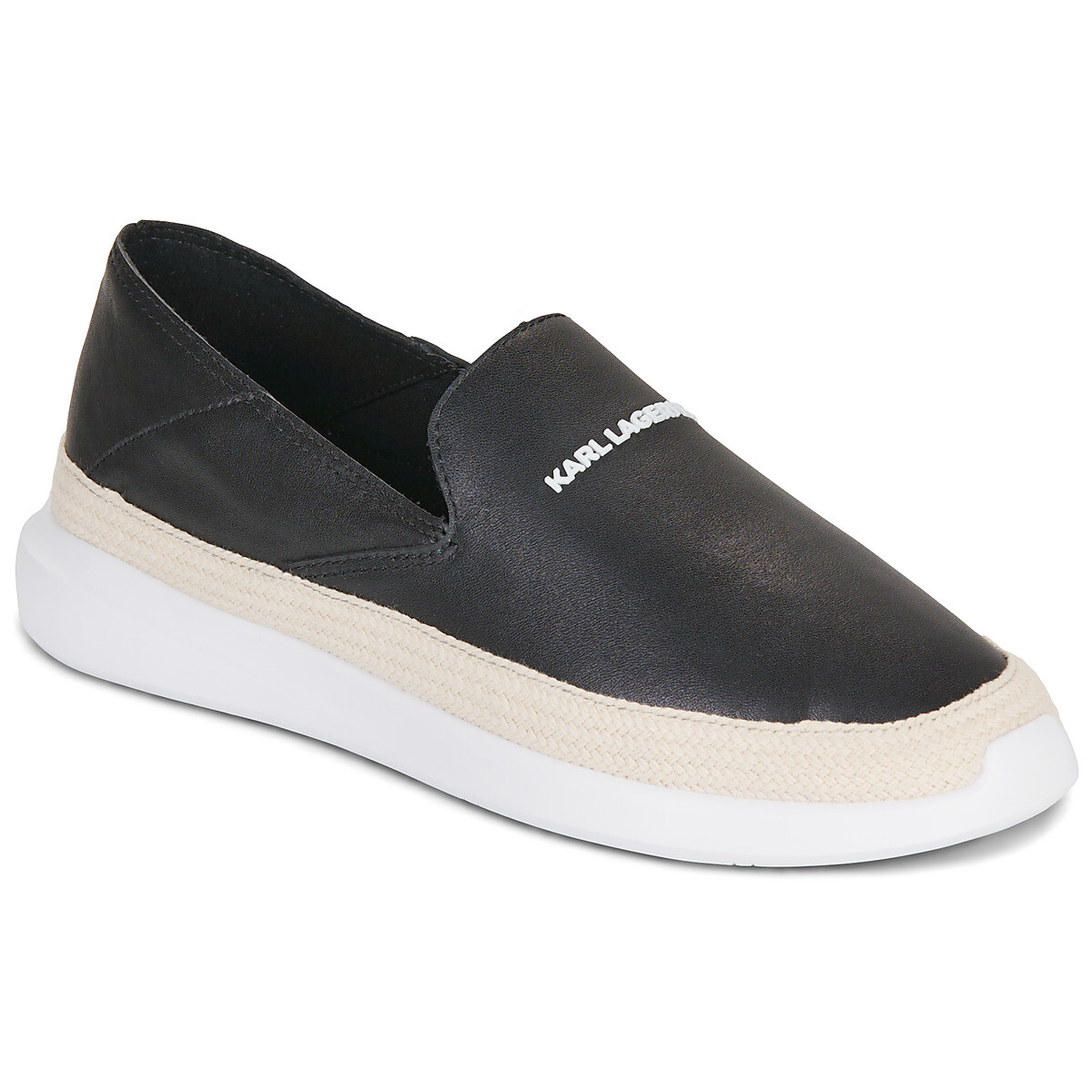 Karl Lagerfeld  HELIOS Slip On Lthr  Černá