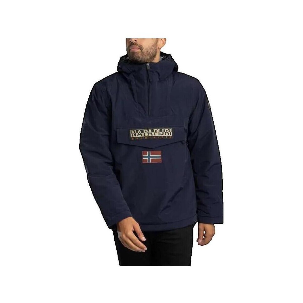 Napapijri  Parka  Rainforest Winter 3 avec capuche ajustable bleu  Modrá