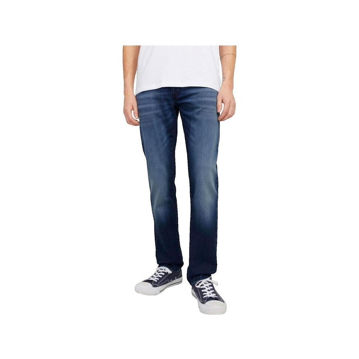Jack & Jones  Jean slim  Mike Fox bleu  Modrá