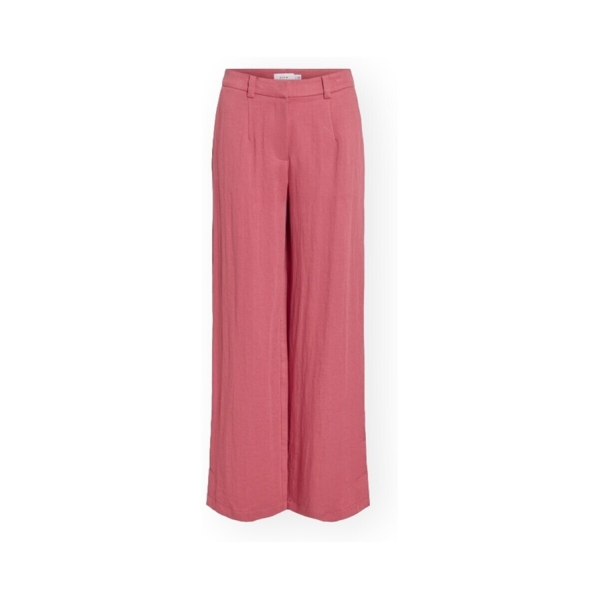Vila  Flea Trousers - Holly Berry  Růžová
