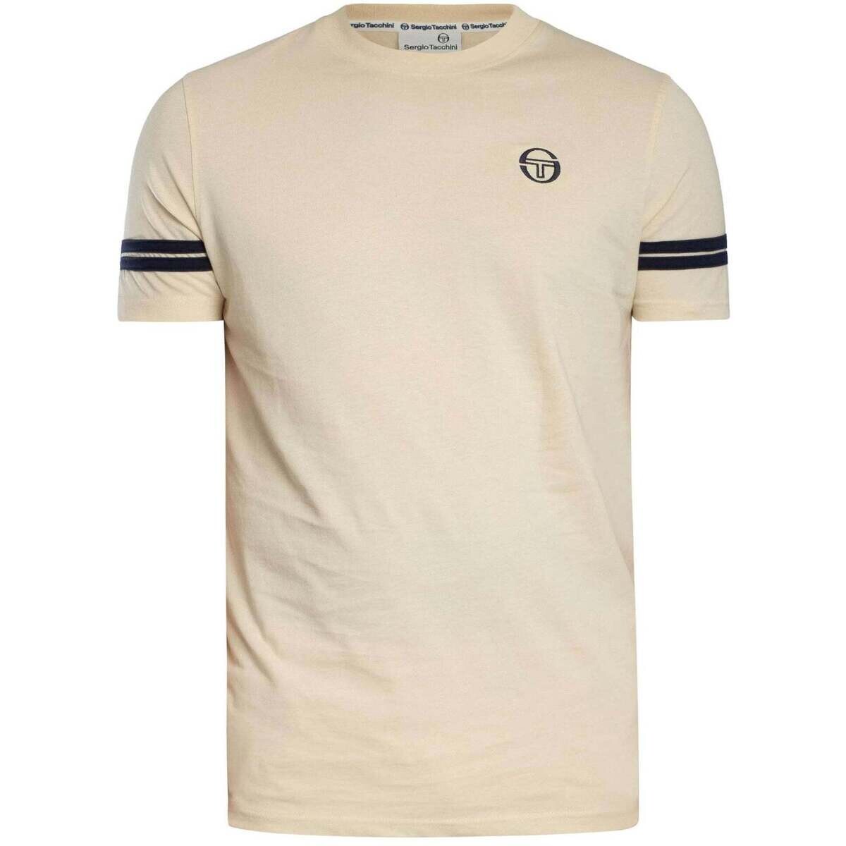 Sergio Tacchini  Grello T-Shirt Sandshell/Maritime Blue  ruznobarevne