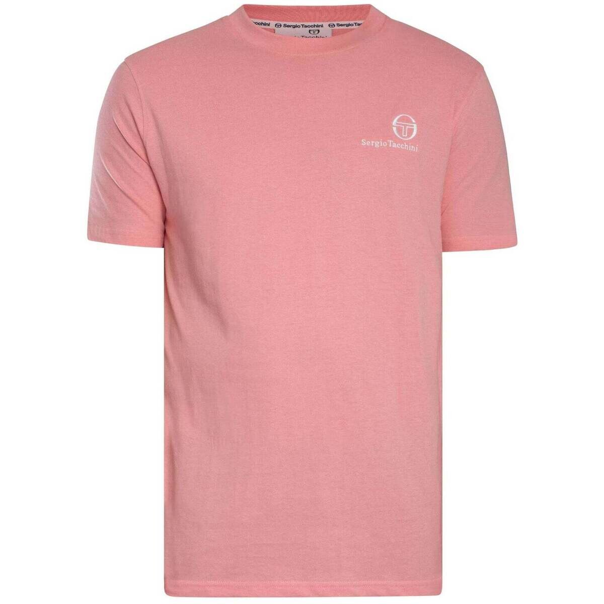 Sergio Tacchini  Felton T-Shirt Geranium Pink  Růžová