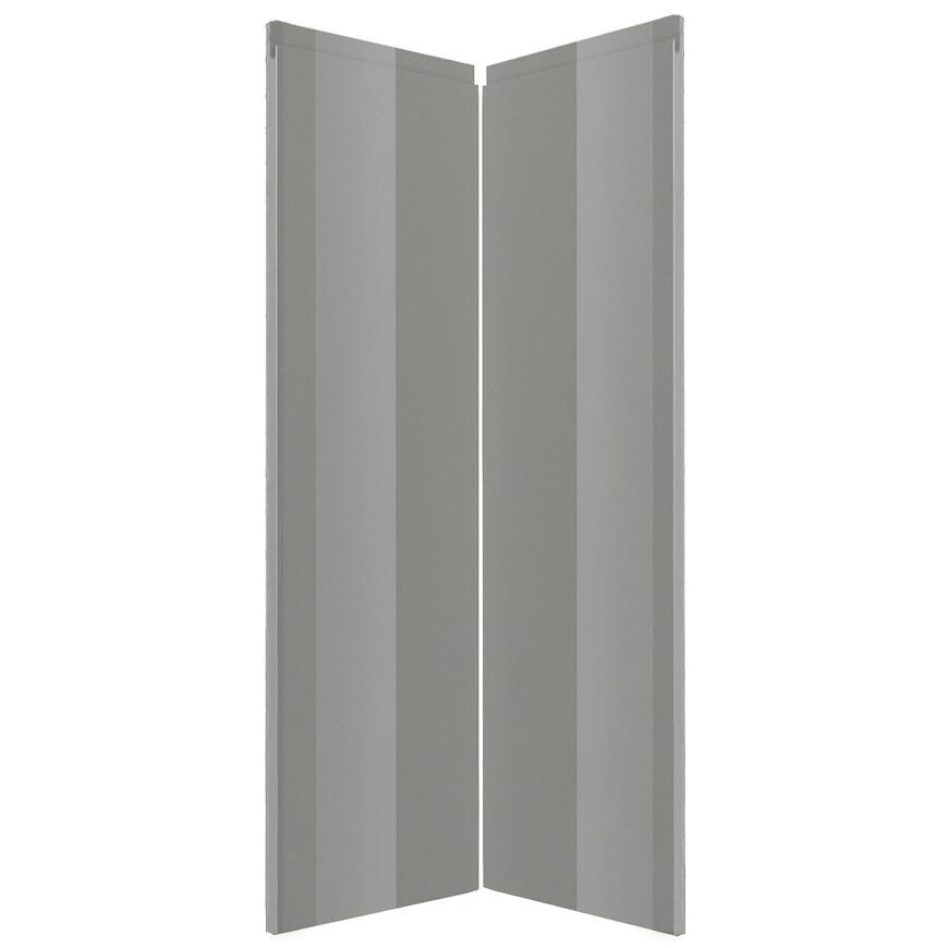 Kuchyňská dvířka Luxeo F02-G60N2(100) lakovaná šedá