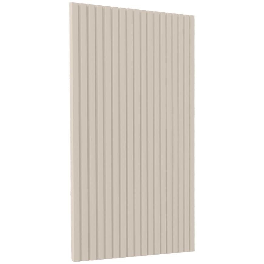 Kuchyňská dvířka Luxeo F14-G60(72) rýhované kašmír