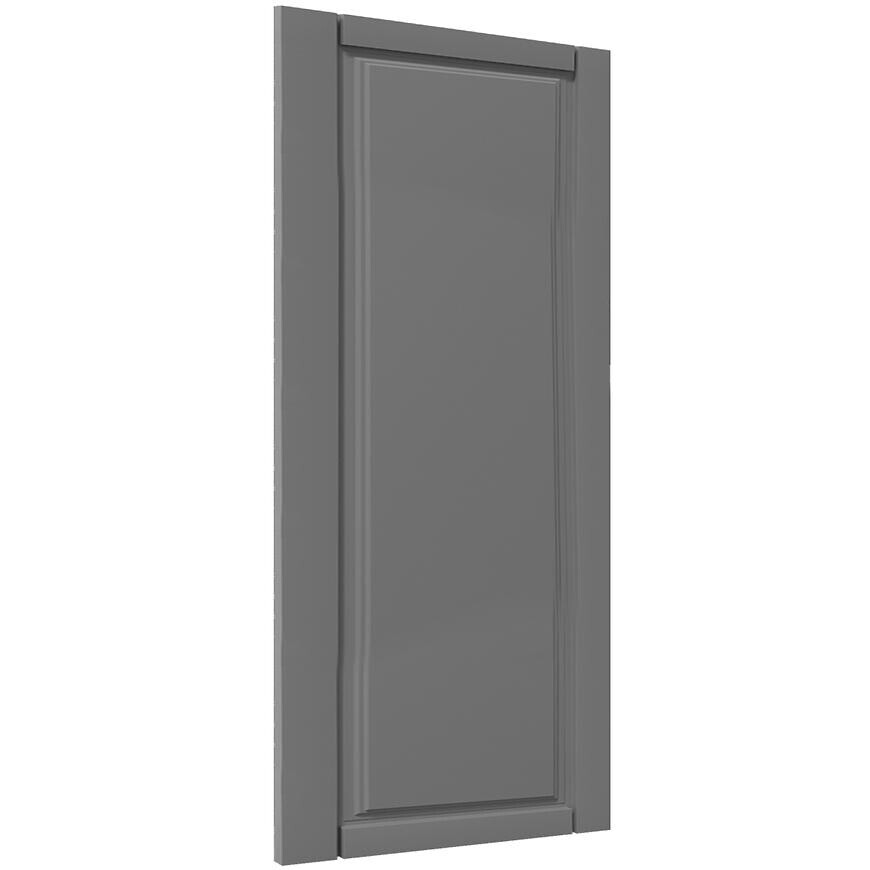 Kuchyňská dvířka Luxeo F13-G40(72) hampton tmavě šedá