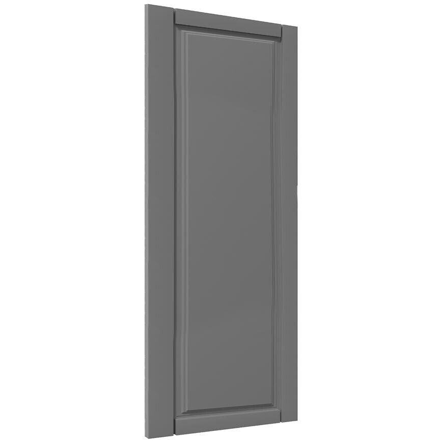 Kuchyňská dvířka Luxeo F13-G45(100) hampton tmavě šedá