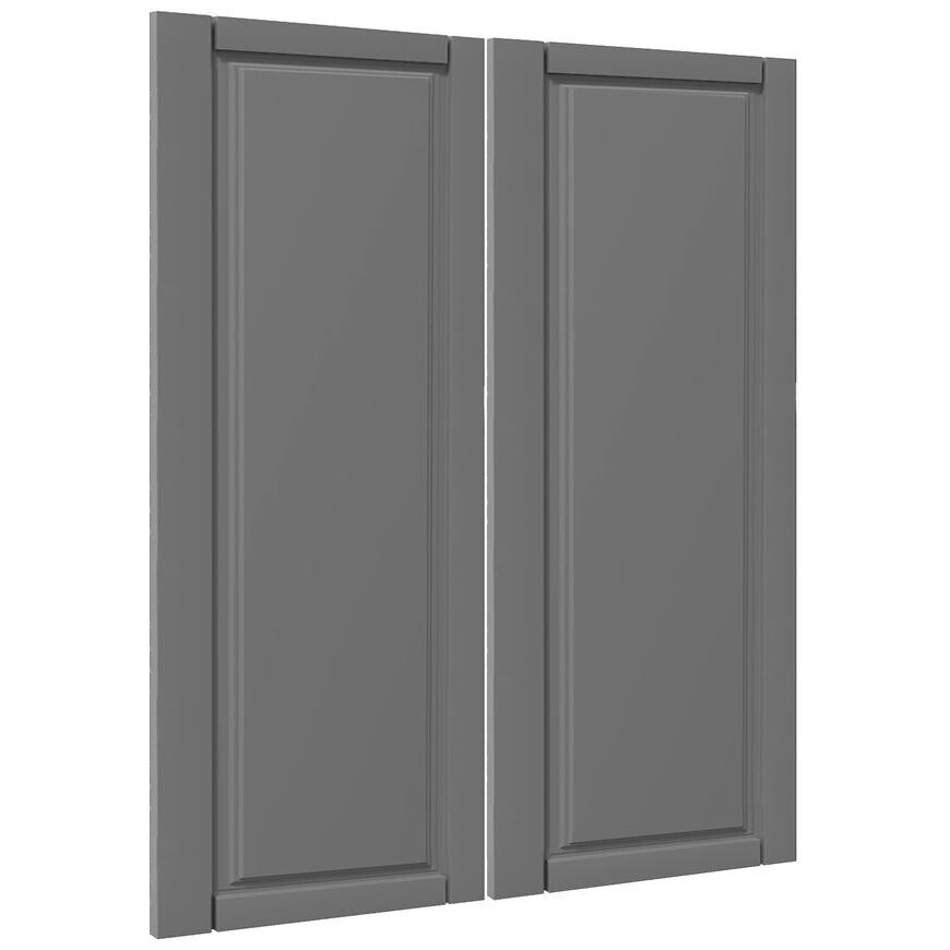 Kuchyňská dvířka Luxeo F13-G80(72) hampton tmavě šedá