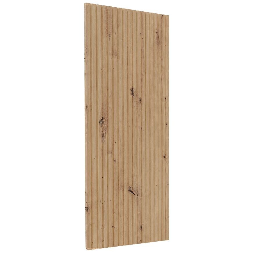 Kuchyňská dvířka Luxeo F14-G40(72) rýhované dub