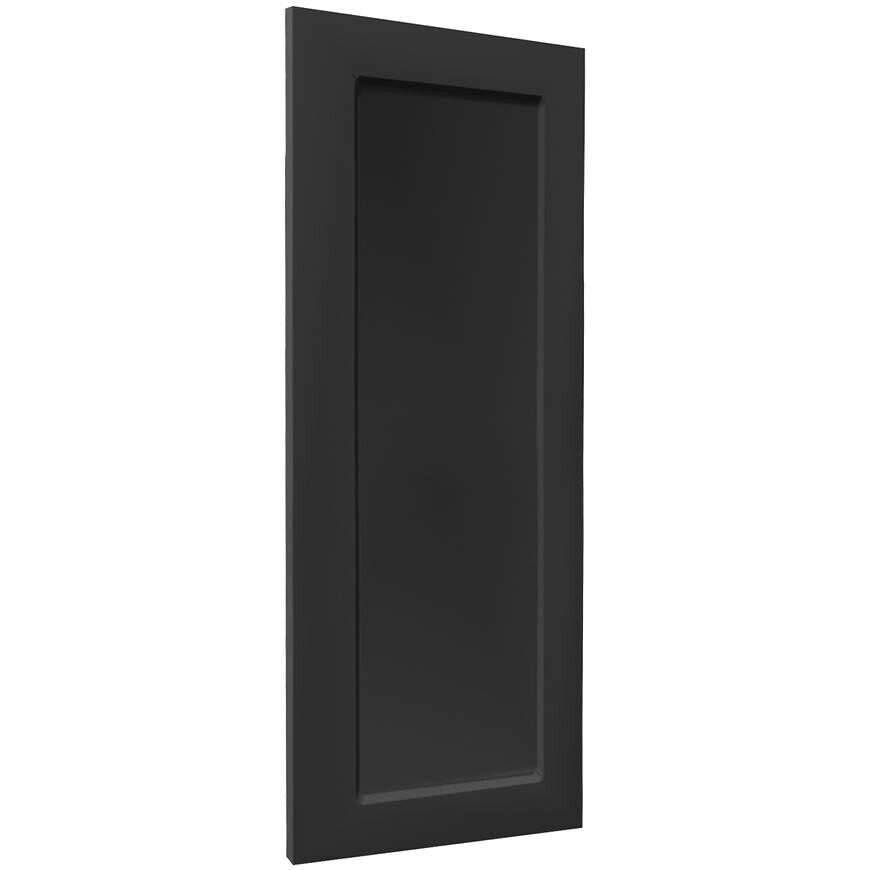 Kuchyňská dvířka Luxeo F15-G40(100) frame černá