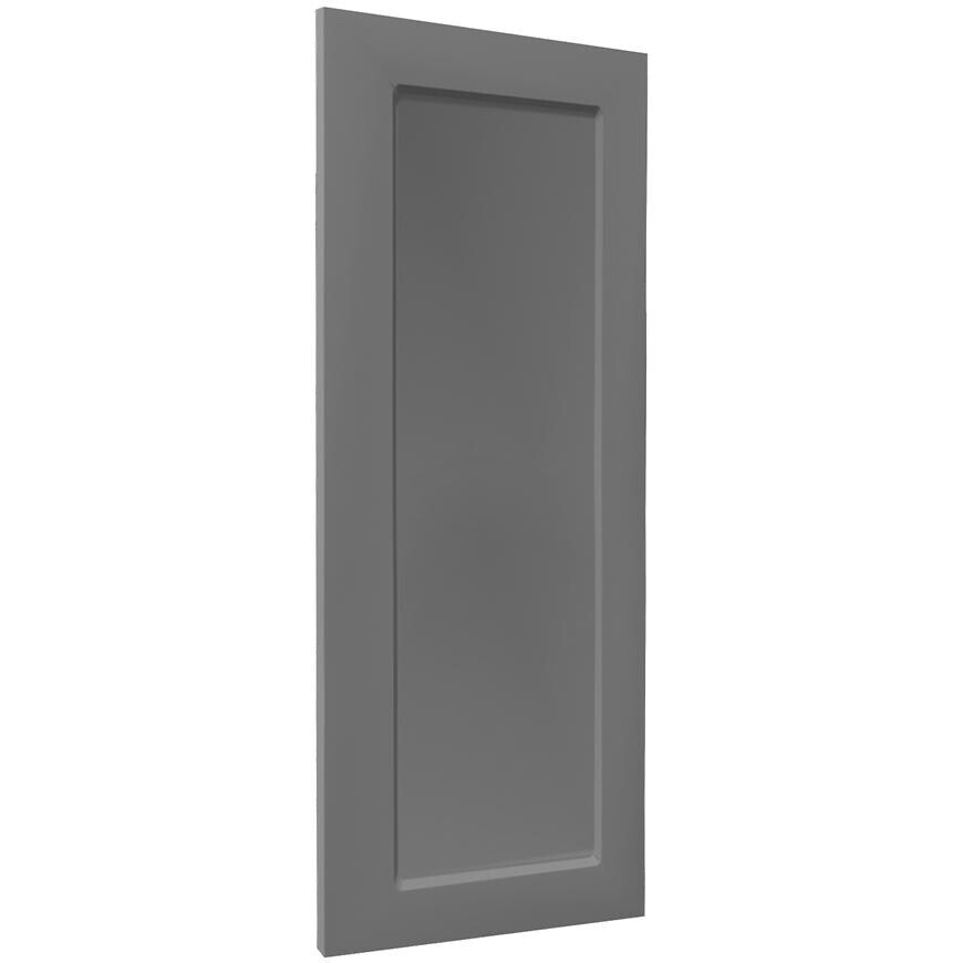 Kuchyňská dvířka Luxeo F15-G40(100) frame tmavě šedá