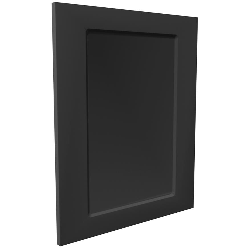 Kuchyňská dvířka Luxeo F15-G60(72) frame černá