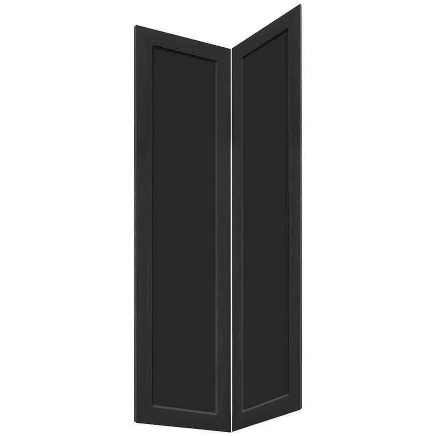 Kuchyňská dvířka Luxeo F15-G60N2(100) frame černá