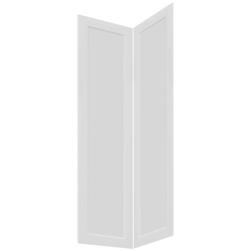 Kuchyňská dvířka Luxeo F15-G60N2(100) frame bílá