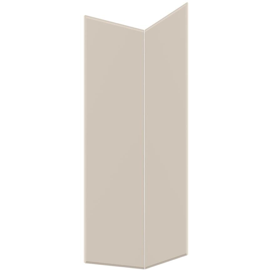 Kuchyňská dvířka Luxeo F16-G60N2(100) tenký rám kašmír