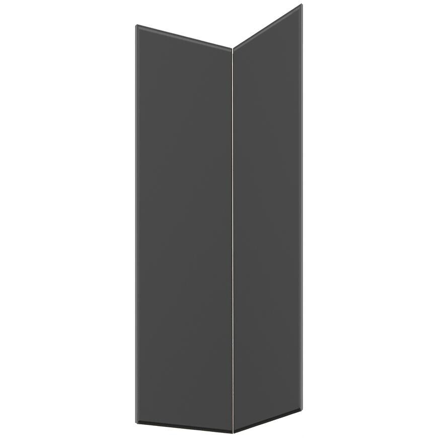 Kuchyňská dvířka Luxeo F16-G60N2(100) tenký rám bílá