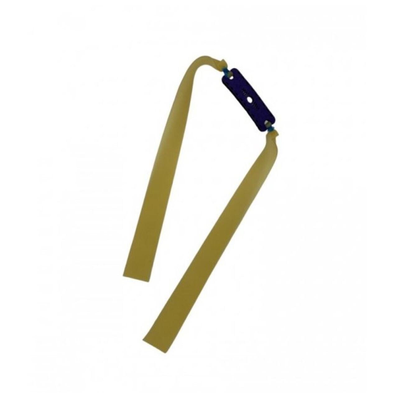 Plochá guma do praku Shaobo 0,75 mm - žlutá