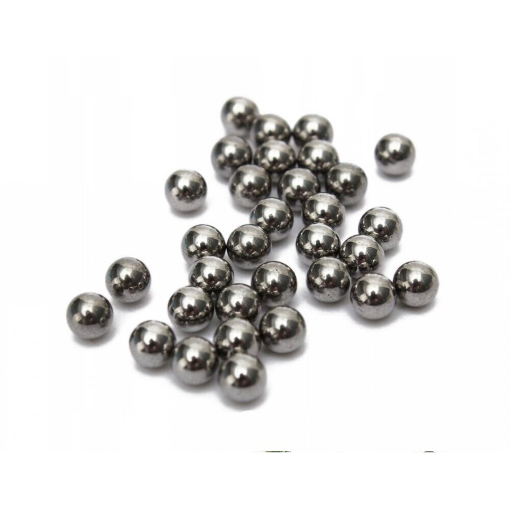 Ocelové kuličky do praku Loid 12 mm 100 ks - stříbrné